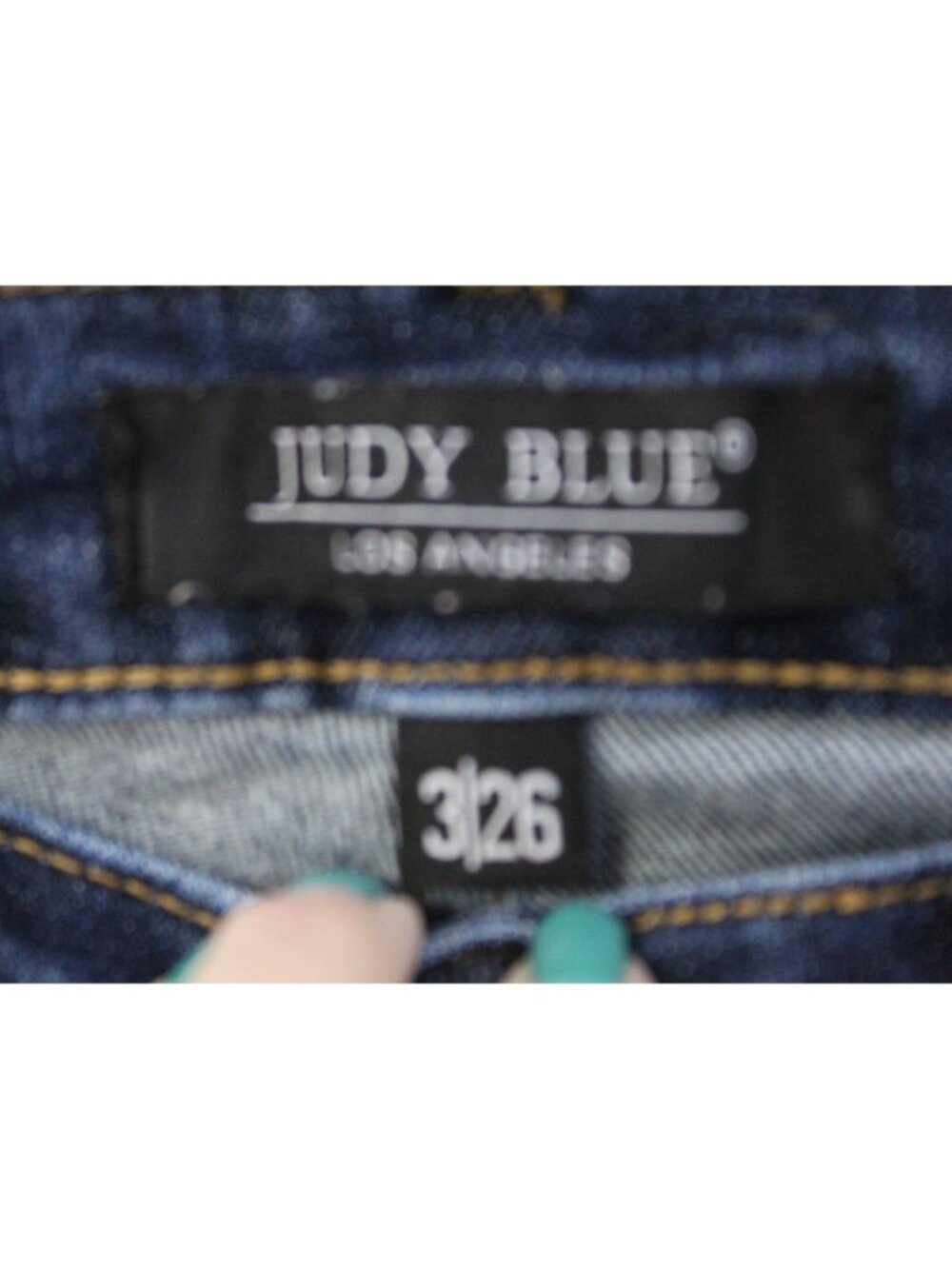 2 Pairs Judy Blue Jeans Bundle Size 3/26 – Slim Fit & Straight Leg Stretch Denim - Picture 6 of 7